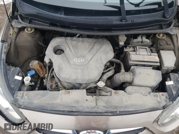 2013 Hyundai Accent GS with VIN KMHCT5AE2DU112630, listed as a Copart auction lot 57121665 with 191,833 mi miles and Salvage title. Bid and sale history available at DreamBid. Image 11.