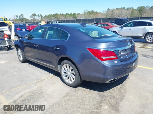 2015 Buick LaCrosse Leather with VIN 1G4GB5G32FF189807, listed as a IAAI auction lot 41857868 with 93,022 mi miles. Bid and sale history available at carsss.com. Image 3.