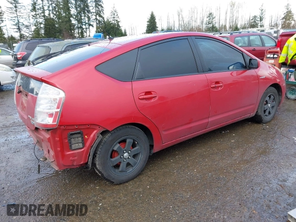2006 Toyota Prius with VIN JTDKB20U967062028, listed as a IAAI auction lot 41793237 with 318,302 mi miles. Bid and sale history available at carsss.com. Image 4.
