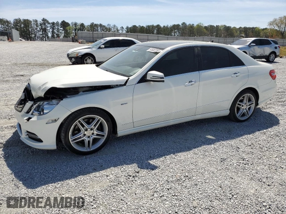 2012 Mercedes-Benz E E 350 Luxury with VIN WDDHF5KB7CA565136, listed as a Copart auction lot 50683265 with 252,044 mi miles and Salvage Title. Bid and sale history available at carsss.com. Image 1.