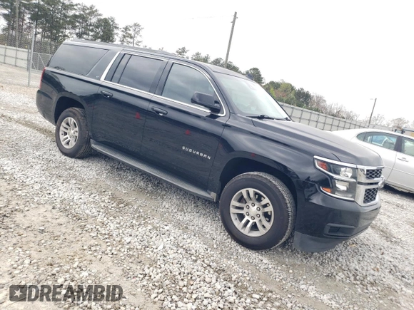 2016 Chevrolet Suburban LT with VIN 1GNSCHKC0GR409411, listed as a Copart auction lot 50060555 with 93,829 mi miles and Salvage Title. Bid and sale history available at carsss.com. Image 4.