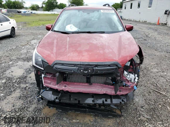 2023 Subaru Forester Premium z VIN JF2SKAECXPH539637, wystawiony jako Copart lot #58744975 z przebiegiem 29 311 mil mil oraz Szkoda całkowita • Salvage title. Historia ofert i sprzedaży dostępna na DreamBid. Obrazek 5.