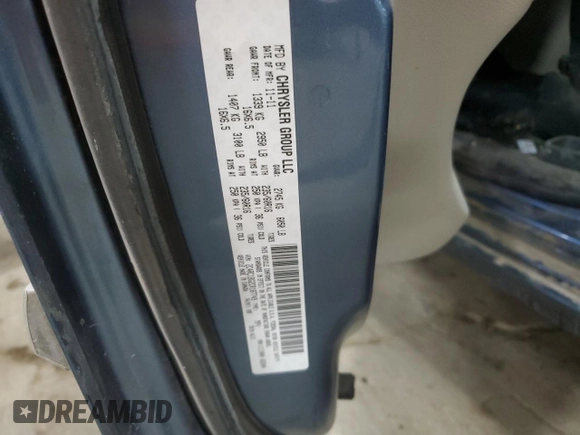 2012 Chrysler Town & Country Touring z VIN 2C4RC1BG2CR187749, wystawiony jako Copart lot #53797655 z przebiegiem 102 363 mil mil oraz Szkoda całkowita • Salvage title. Historia ofert i sprzedaży dostępna na DreamBid. Obrazek 13.