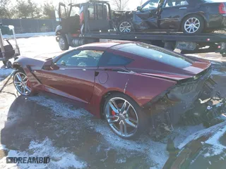 2017 Chevrolet Corvette Z51 2LT with VIN 1G1YK2D71H5102950, listed as a IAAI auction lot 41309394 with 48,593 mi miles. Bid and sale history available at carsss.com. Image 3.