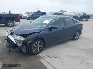 2017 Honda Civic Sedan EX with VIN 19XFC2F77HE009069, listed as a IAAI auction lot 41547954 with 96,655 mi miles. Bid and sale history available at carsss.com. Image 17.