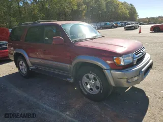 2002 Toyota 4Runner Limited with VIN JT3GN87R620248330, listed as a Copart auction lot 81996244 with 220,150 mi miles and Clean Title. Bid and sale history available at carsss.com. Image 4.