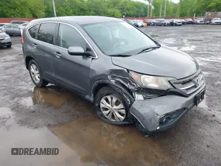 2013 Honda CR-V EX z VIN 2HKRM4H52DH623969, wystawiony jako IAAI lot #42257749 z przebiegiem 93 196 mil mil oraz . Historia ofert i sprzedaży dostępna na DreamBid. Obrazek 1.