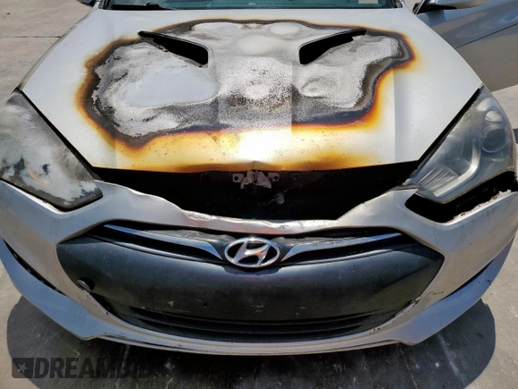 2013 Hyundai Genesis Coupe Premium with VIN KMHHT6KD8DU104968, listed as a Copart auction lot 56409685 with Not provided miles and Salvage title. Bid and sale history available at DreamBid. Image 11.
