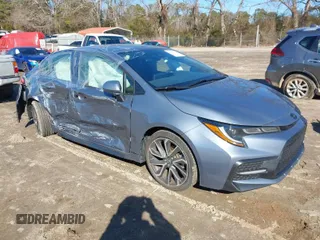 2022 Toyota Corolla SE with VIN JTDS4MCEXN3501091, listed as a IAAI auction lot 41312946 with 36,000 mi miles. Bid and sale history available at carsss.com. Image 1.
