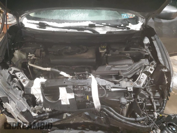 2017 Nissan Rogue SL with VIN JN8AT2MV5HW260811, listed as a Copart auction lot 45380145 with 143,158 mi miles and Salvage title. Bid and sale history available at DreamBid. Image 12.