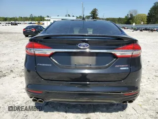 2017 Ford Fusion Sport with VIN 3FA6P0VP8HR198484, listed as a Copart auction lot 52524875 with 72,912 mi miles and Salvage Title. Bid and sale history available at carsss.com. Image 6.