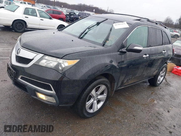 2013 Acura MDX with VIN 2HNYD2H26DH506503, listed as a IAAI auction lot 41567431 with 201,950 mi miles. Bid and sale history available at carsss.com. Image 2.