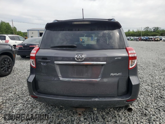 2011 Toyota RAV4 Sport with VIN JTMRK4DV6B5106005, listed as a Copart auction lot 63133485 with 189,910 mi miles and Clean title. Bid and sale history available at DreamBid. Image 6.