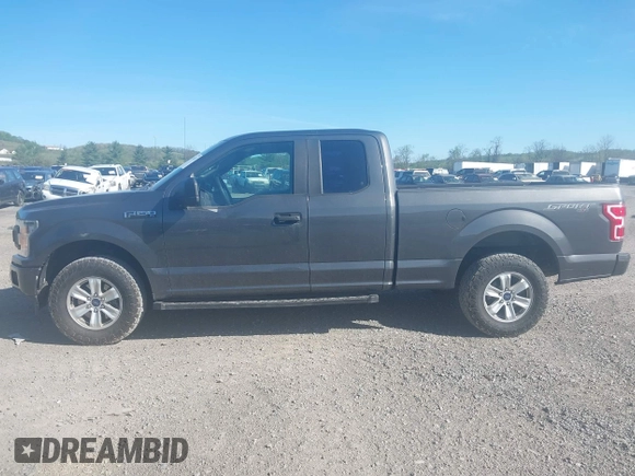 2019 Ford F-150 XL with VIN 1FTEX1EP1KKC64106, listed as a IAAI auction lot 42161813 with 127,387 mi miles. Bid and sale history available at carsss.com. Image 14.