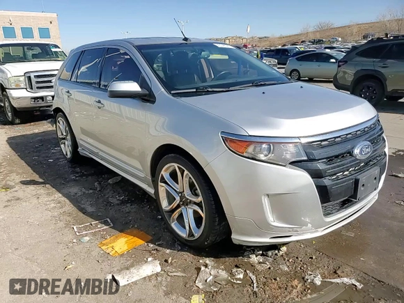 2012 Ford Edge Sport with VIN 2FMDK4AK7CBA72332, listed as a Copart auction lot 43548585 with 174,675 mi miles and Salvage Title. Bid and sale history available at carsss.com. Image 14.