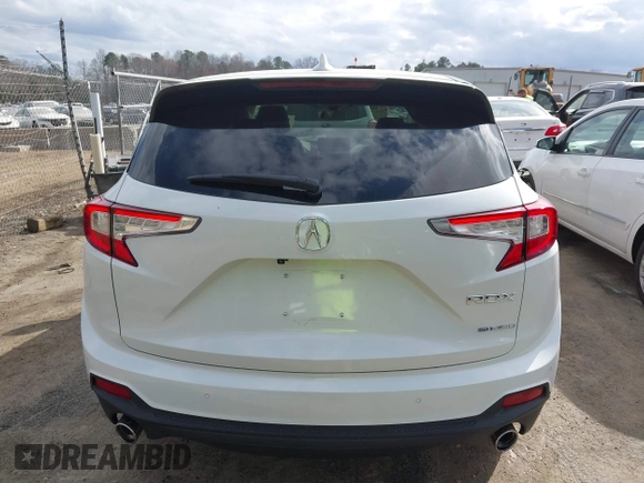2021 Acura RDX w/Advance Package with VIN 5J8TC2H7XML003236, listed as a IAAI auction lot 41722022 with 23,394 mi miles. Bid and sale history available at carsss.com. Image 16.