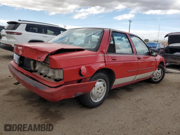 1995 Chevrolet Corsica with VIN 1G1LD55MXSY174892, listed as a Copart auction lot 78171854 with 155,813 mi miles and Salvage Title. Bid and sale history available at DreamBid. Image 3.