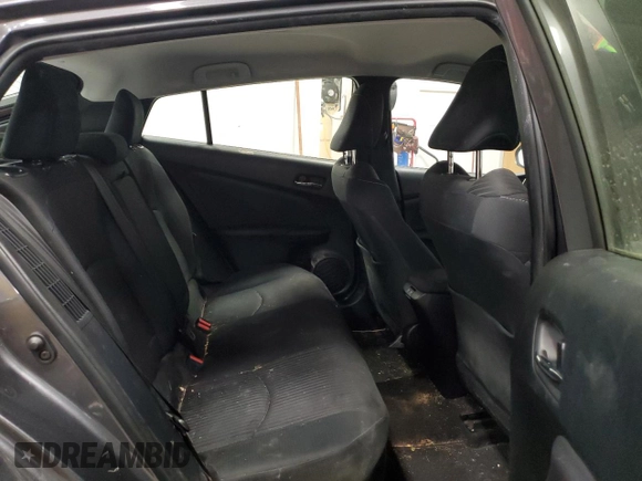 2021 Toyota Prius LE with VIN JTDKAMFP2M3188655, listed as a Copart auction lot 44873745 with 87,967 mi miles and Salvage Title. Bid and sale history available at DreamBid. Image 11.