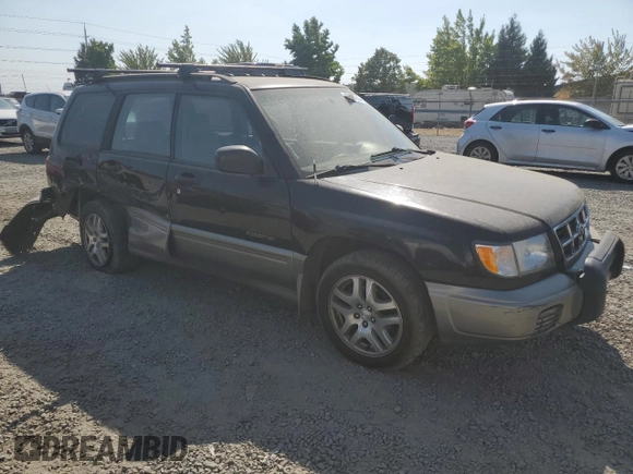 1998 Subaru Forester S with VIN JF1SF655XWH757292, listed as a Copart auction lot 65753054 with 231,877 mi miles and Salvage Title. Bid and sale history available at carsss.com. Image 4.