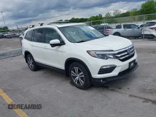 2017 Honda Pilot EX-L z VIN 5FNYF6H55HB098573, wystawiony jako IAAI lot #42347364 z przebiegiem 101 558 mil mil oraz . Historia ofert i sprzedaży dostępna na DreamBid. Obrazek 1.
