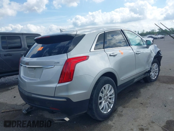 2019 Cadillac XT5 FWD with VIN 1GYKNARS3KZ170088, listed as a IAAI auction lot 42119355 with Not provided miles and . Bid and sale history available at DreamBid. Image 4.