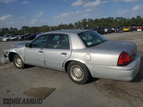 2002 Mercury Grand Marquis LS Premium with VIN 2MEFM75W62X642522, listed as a Copart auction lot 47744225 with 118,318 mi miles and Salvage Title. Bid and sale history available at DreamBid. Image 2.
