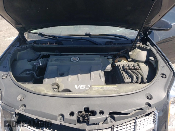 2011 Cadillac SRX Premium Collection with VIN 3GYFNCEY4BS570181, listed as a Copart auction lot 53244915 with 53,738 mi miles and Salvage title. Bid and sale history available at DreamBid. Image 14.