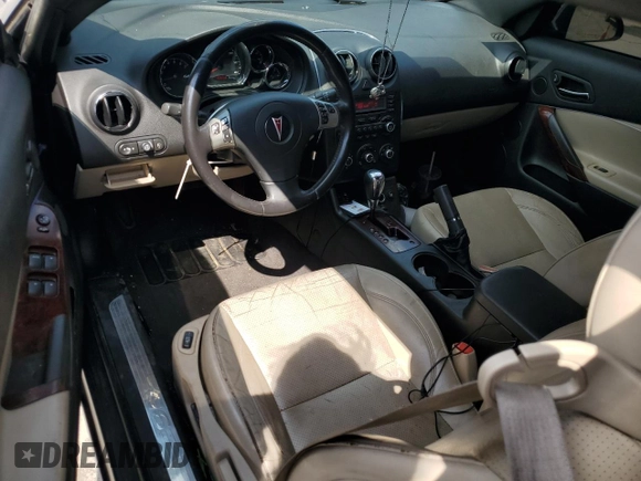 2008 Pontiac G6 GT с VIN 1G2ZH36N184247606, выставлен на аукционе Copart как лот 54665565 с пробегом 176 355 миль миль и Списание • Salvage title. История ставок и продаж доступна на DreamBid. Изображение 8.