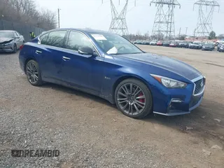 2019 Infiniti Q50 Red Sport 400 с VIN JN1FV7AR5KM830361, выставлен на аукционе IAAI как лот 41775286 с пробегом 51 613 миль миль и . История ставок и продаж доступна на DreamBid. Изображение 1.
