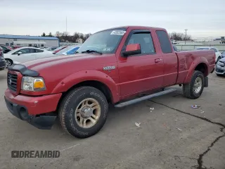 2009 Ford Ranger XLT with VIN 1FTYR44E89PA04193, listed as a Copart auction lot 43922605 with 75,675 mi miles and Salvage Title. Bid and sale history available at carsss.com. Image 1.