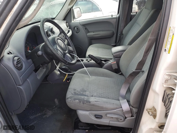 2007 Jeep Liberty Sport with VIN 1J4GL48K37W675376, listed as a Copart auction lot 84191904 with 222,107 mi miles and Salvage Title. Bid and sale history available at carsss.com. Image 7.