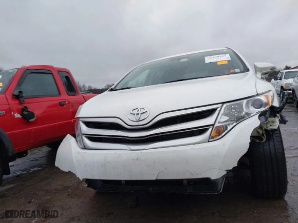 2013 Toyota Venza LE with VIN 4T3BK3BB2DU082754, listed as a IAAI auction lot 41498251 with 161,317 mi miles. Bid and sale history available at carsss.com. Image 6.