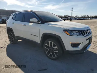 2018 Jeep Compass Limited with VIN 3C4NJDCB4JT288083, listed as a Copart auction lot 45876825 with 89,812 mi miles and Clean Title. Bid and sale history available at DreamBid. Image 4.