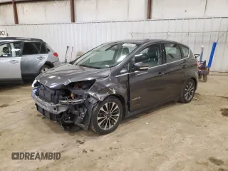 2018 Ford C-Max Titanium z VIN 1FADP5DU5JL103055, wystawiony jako Copart lot #50349635 z przebiegiem 63 482 mil mil oraz Czysty tytuł • Clean title. Historia ofert i sprzedaży dostępna na DreamBid. Obrazek 1.