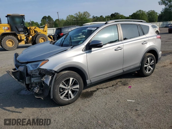 2018 Toyota RAV4 XLE with VIN 2T3WFREV6JW517737, listed as a Copart auction lot 51440075 with 89,649 mi miles and Salvage Title. Bid and sale history available at DreamBid. Image 1.