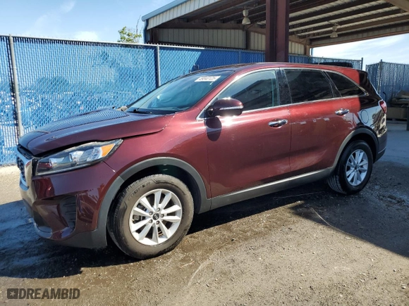 2019 Kia Sorento LX V6 with VIN 5XYPG4A51KG510575, listed as a Copart auction lot 49040125 with NaN miles and Non Repairable. Bid and sale history available at carsss.com. Image 1.