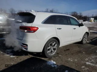 2018 Kia Sorento SX with VIN 5XYPKDA50JG362982, listed as a Copart auction lot 89136045 with 107,943 mi miles and Salvage Title. Bid and sale history available at DreamBid. Image 3.