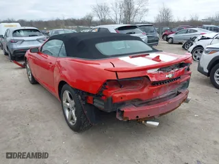 2012 Chevrolet Camaro 1LT with VIN 2G1FB3D3XC9199782, listed as a IAAI auction lot 42054938 with 186,043 mi miles. Bid and sale history available at carsss.com. Image 3.