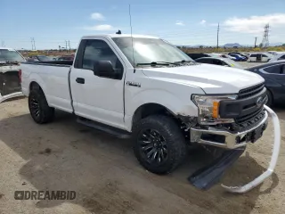 2020 Ford F-150 XL with VIN 1FTMF1CB7LKE65094, listed as a Copart auction lot 54452855 with 32,865 mi miles and Salvage Title. Bid and sale history available at carsss.com. Image 4.