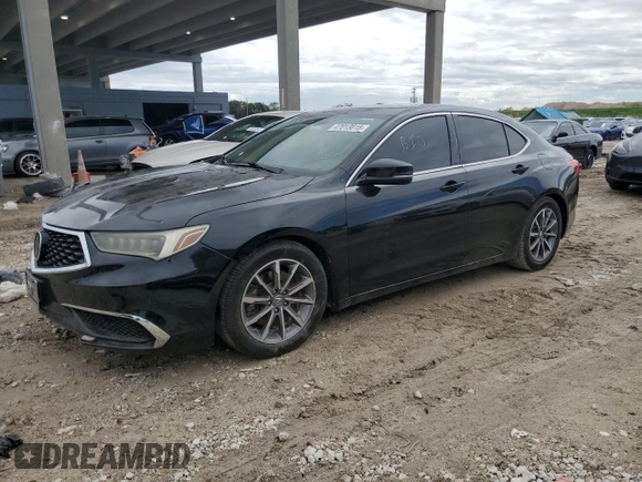 2019 Acura TLX with VIN 19UUB1F37KA009960, listed as a Copart auction lot 47013015 with 0 mi miles and Non Repairable. Bid and sale history available at carsss.com. Image 1.