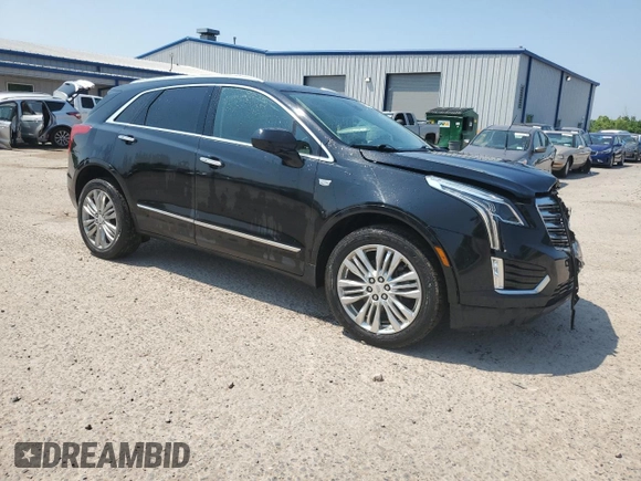 2019 Cadillac XT5 Premium Luxury AWD with VIN 1GYKNFRS9KZ232297, listed as a Copart auction lot 60241095 with 88,955 mi miles and Salvage title. Bid and sale history available at DreamBid. Image 4.