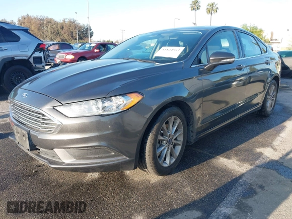 2017 Ford Fusion SE with VIN 3FA6P0HD4HR311462, listed as a IAAI auction lot 41824553 with 124,911 mi miles. Bid and sale history available at carsss.com. Image 17.
