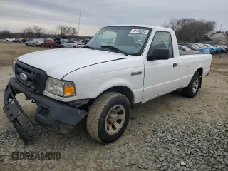 2007 Ford Ranger XL Fleet with VIN 1FTYR10E07PA61618, listed as a Copart auction lot 44193005 with 117,829 mi miles and Salvage Title. Bid and sale history available at carsss.com. Image 1.