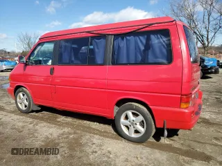 2001 Volkswagen EuroVan MV with VIN WV2NB47051H127991, listed as a Copart auction lot 45369215 with 72,763 mi miles and Salvage Title. Bid and sale history available at DreamBid. Image 2.
