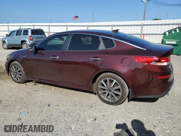 2019 Kia Optima LX with VIN 5XXGT4L30KG358378, listed as a Copart auction lot 51791655 with 107,404 mi miles and Non Repairable. Bid and sale history available at carsss.com. Image 2.