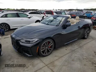 2023 BMW 4 Series M440i with VIN WBA53AT0XPCM20465, listed as a Copart auction lot 74537094 with 5,216 mi miles and Non Repairable. Bid and sale history available at DreamBid. Image 1.