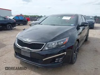 2015 Kia Optima SX Turbo with VIN 5XXGR4A6XFG403568, listed as a IAAI auction lot 42200293 with 199,639 mi miles and . Bid and sale history available at DreamBid. Image 2.