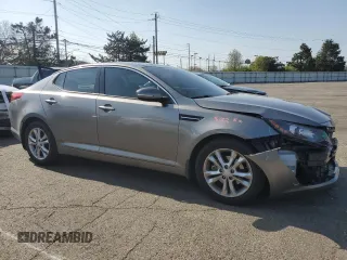2013 Kia Optima EX with VIN 5XXGN4A74DG135084, listed as a Copart auction lot 53821085 with 97,848 mi miles and Salvage Title. Bid and sale history available at carsss.com. Image 4.