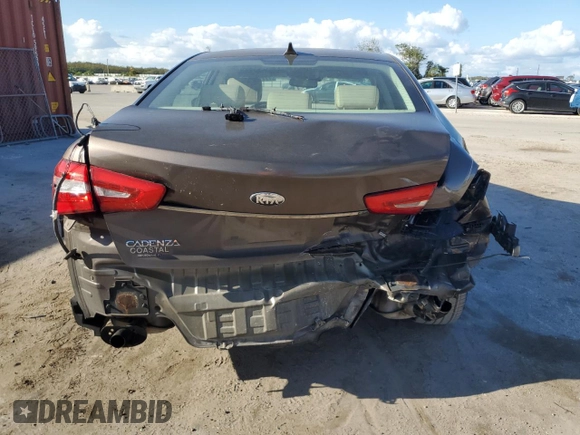 2014 Kia Cadenza Premium with VIN KNALN4D71E5137968, listed as a Copart auction lot 77713464 with 167,157 mi miles and Salvage Title. Bid and sale history available at carsss.com. Image 6.