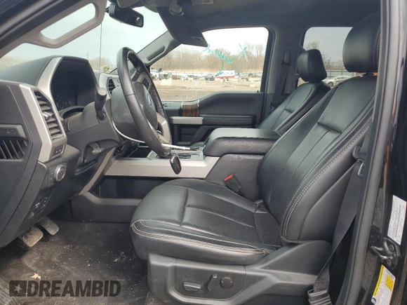 2019 Ford F-150 XL with VIN 1FTEW1E40KFC80332, listed as a Copart auction lot 50628765 with 37,897 mi miles and Salvage Title. Bid and sale history available at carsss.com. Image 7.